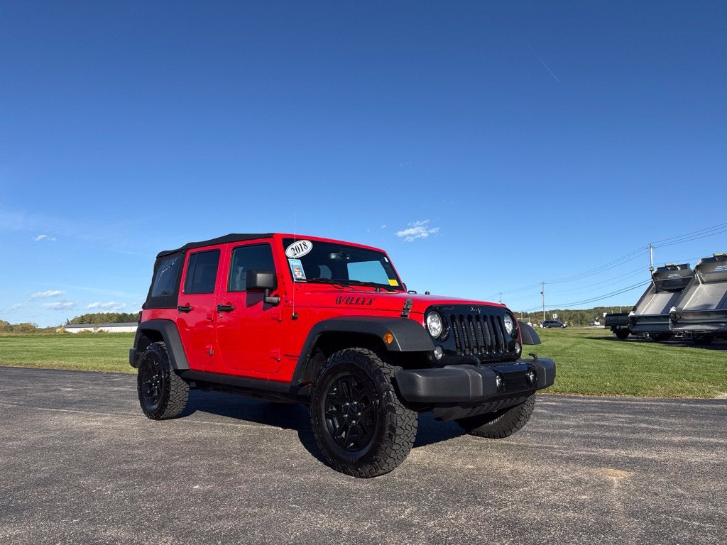 2018 Jeep Wrangler JK Unlimited Willys Wheeler