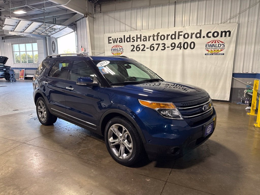 Used 2012 Ford Explorer Limited with VIN 1FMHK8F89CGB04292 for sale in Hartford, WI