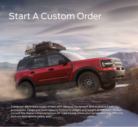 Start a custom order | Ewald's Hartford Ford in Hartford WI