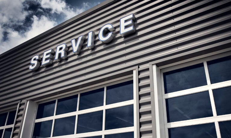 Ford Service Center building