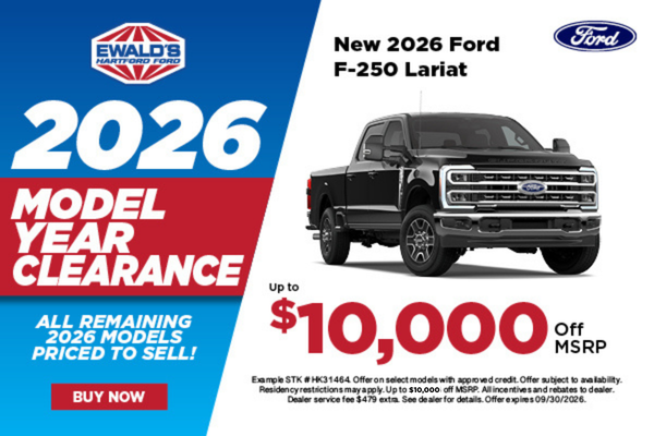 2026 Ford F-250 Lariat up to $10,000 off MSRP