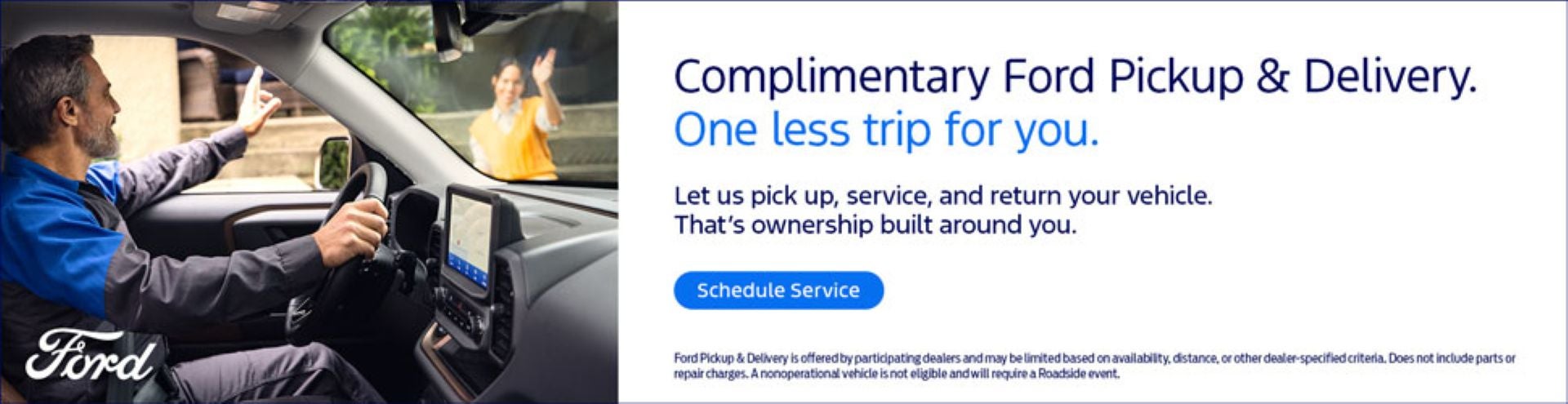 Ford Pickup & Delivery Service